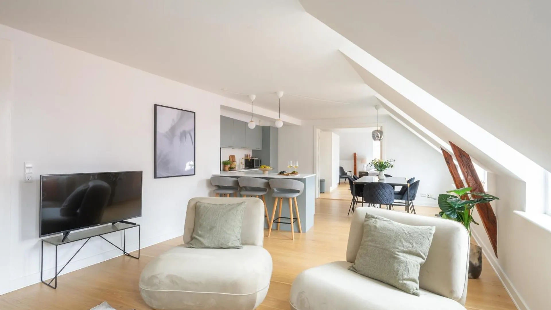 Sanders Leaves - Two-Bedroom Apartment With Shared Roof-Top Terrace コペンハーゲン 0*,  デンマーク